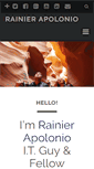 Mobile Screenshot of itsrainier.com